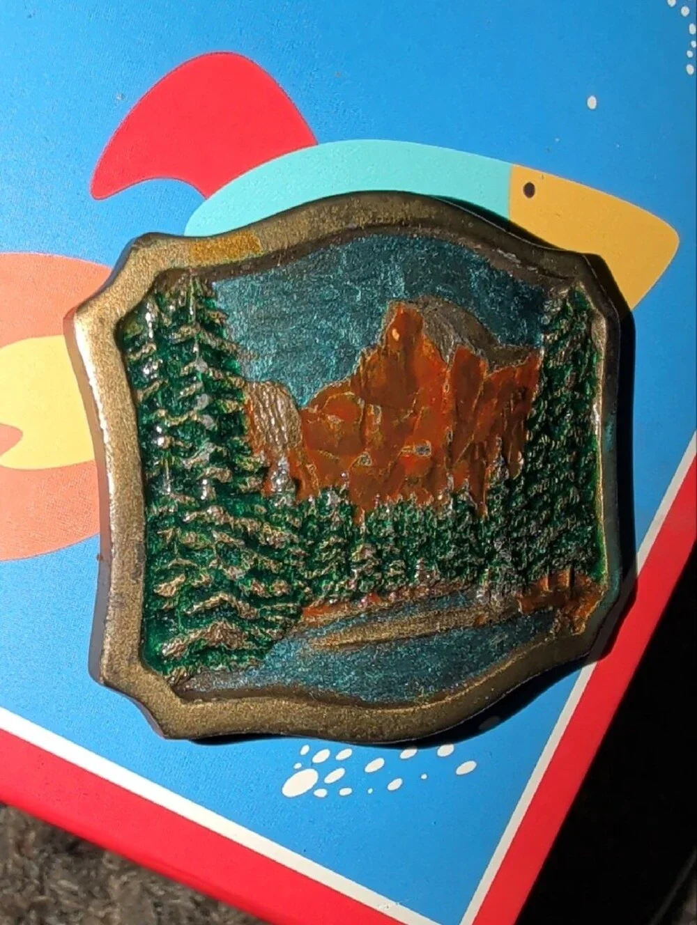 1977 Yosemite National Park Belt Buckle